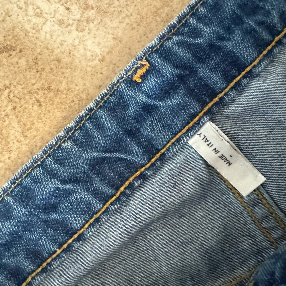 Mauro M. Grifoni Denim Streetwear Women’s 29 Distressed Jeans High End Italy - Picture 13 of 14